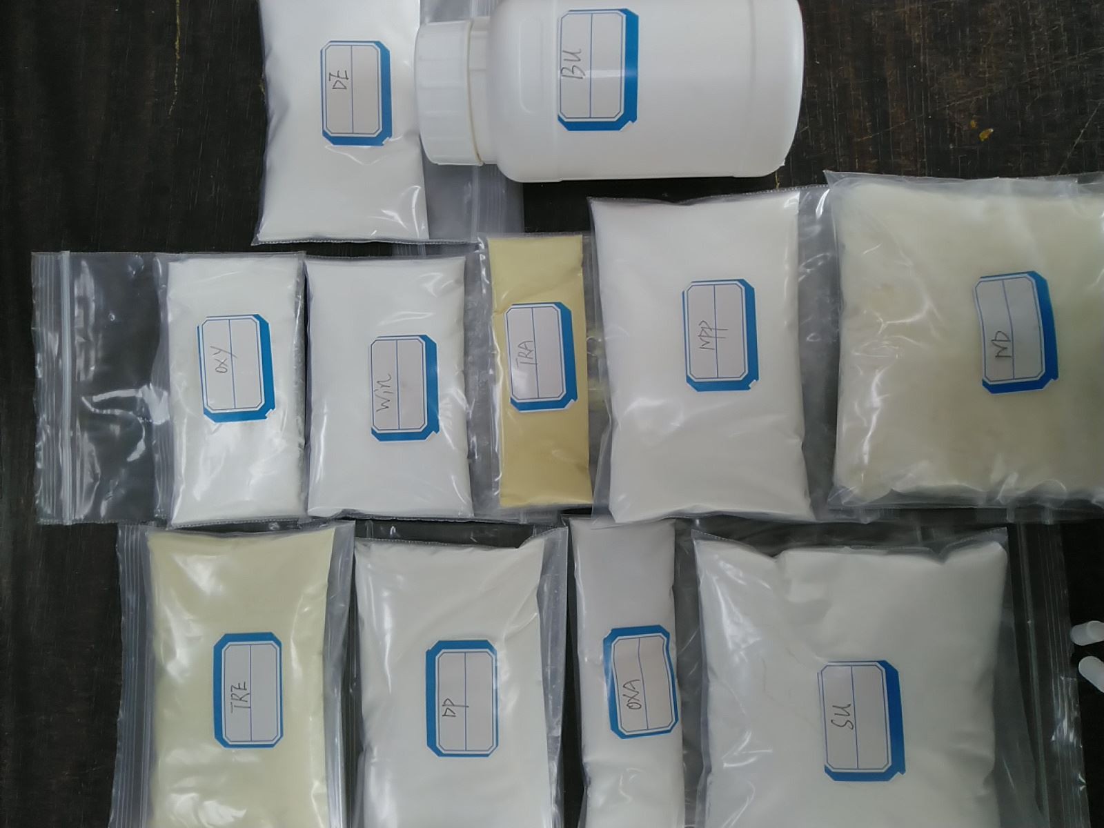 A Series Of Samples Shipped To US